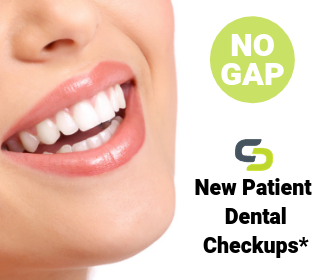 New Patients to Clubb Dental get a No Gap dental checkup