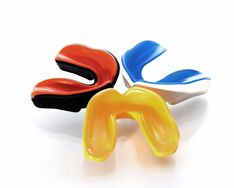Mouthguards are available in your team colours at a small additional cost at Clubb Dental