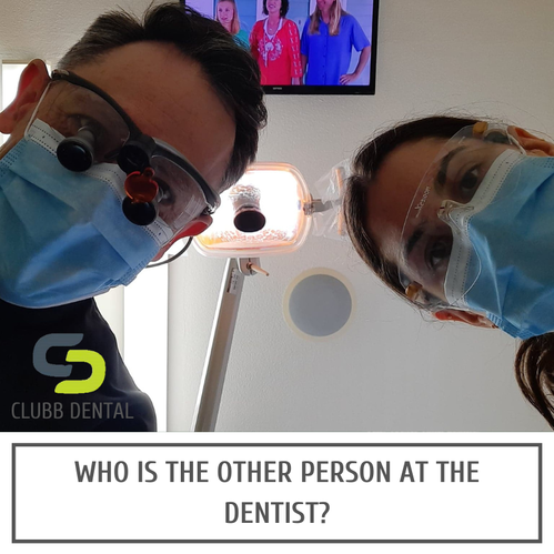 Who is the other person at the dentist? - Clubb Dental