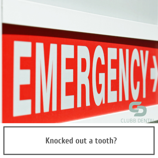 Clubb Dental - What to do when you knock out a tooth?