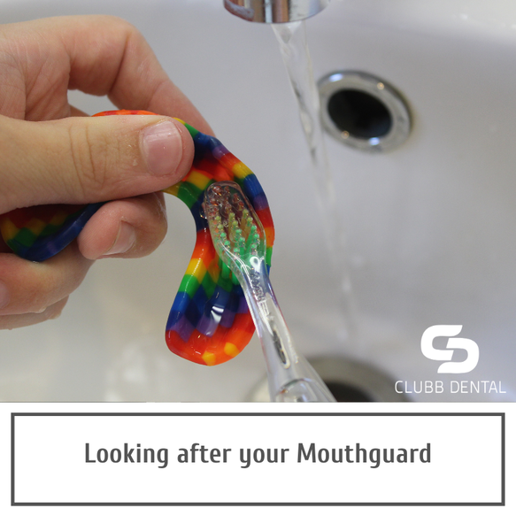 Clubb Dental Looking after your Mouthguard