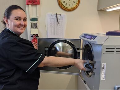 Infection Control at Clubb Dental using the Autoclave
